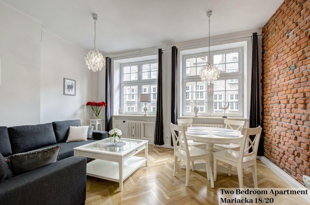 Apartamenty Mariacka Gdaňsk Exteriér fotografie